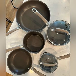 Circulon Premier Professional Cookware Set 7 pieces.